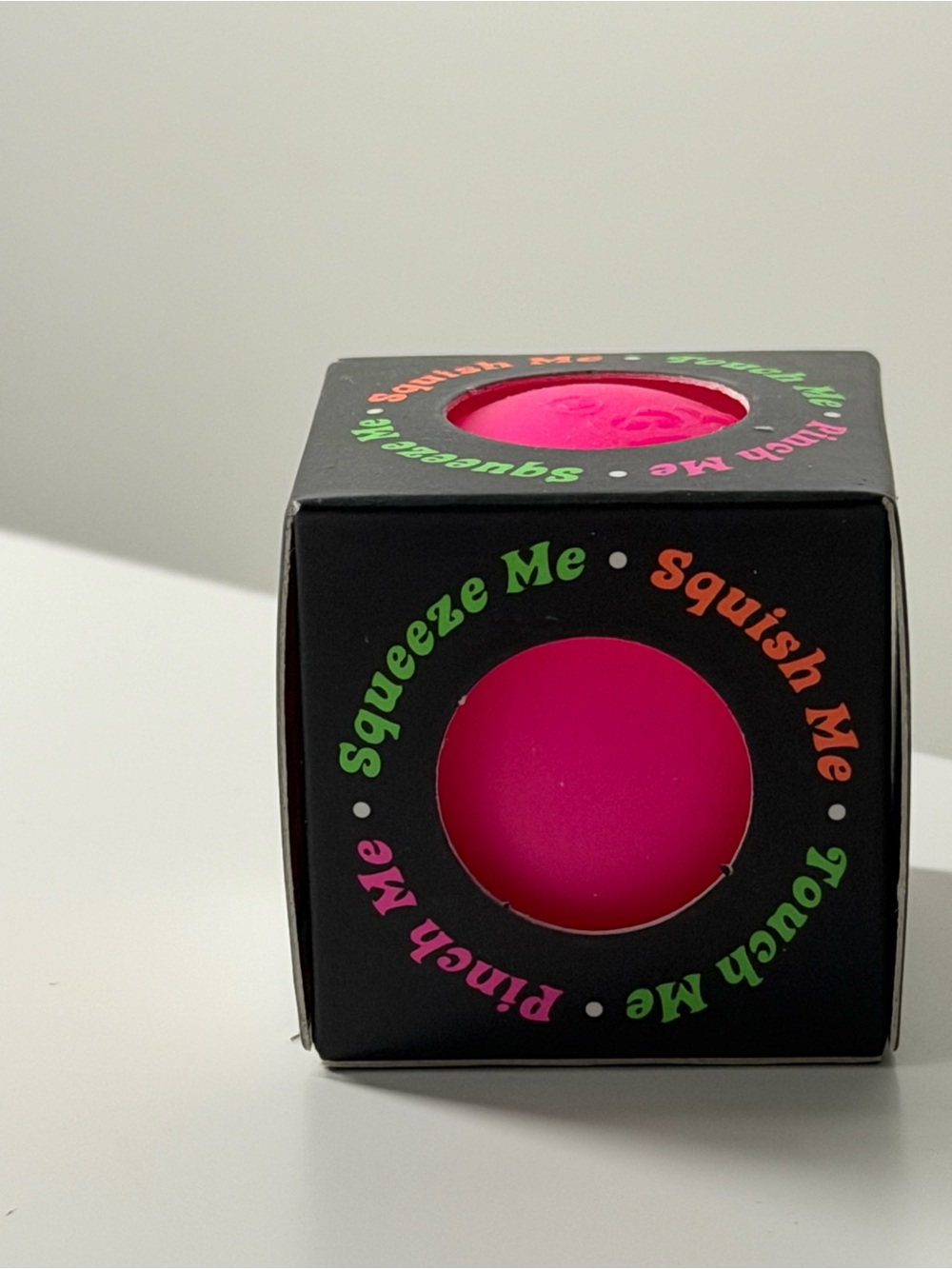 Teenie Needoh Pink Kids Squish Ball